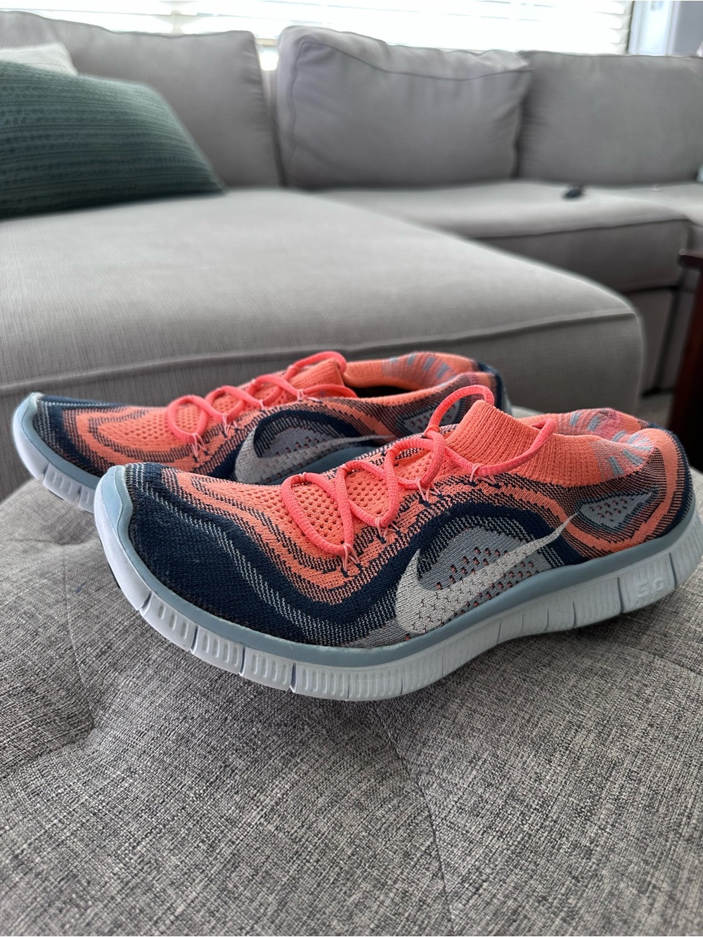Nike Free RN Flyknit 2018 (Women’s) in a Crimson Pulse/Obsidian/Pure Platinum